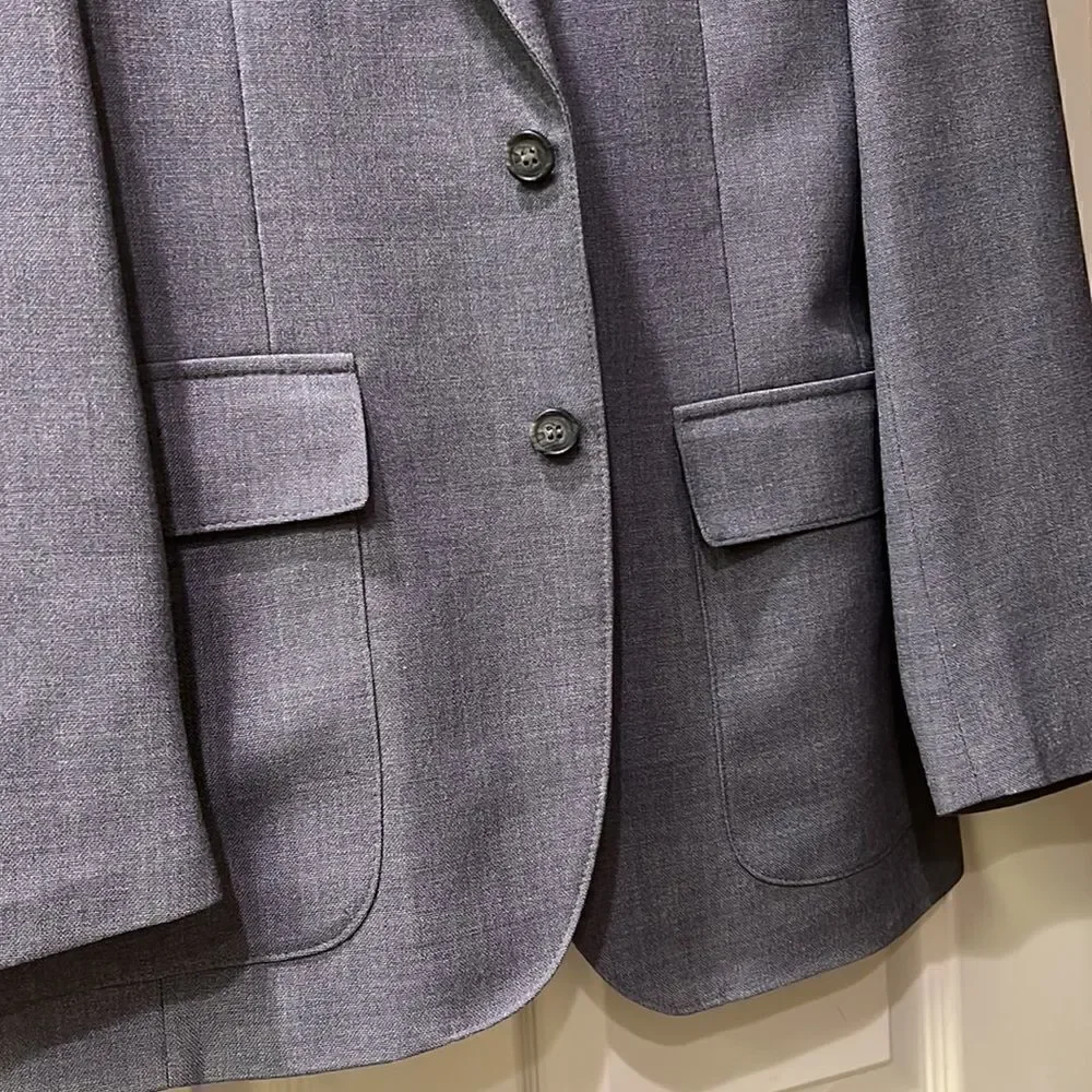Giuseppe Rosato Italian Classic 80’s Retro Throwback Grey Sports coat Blazer